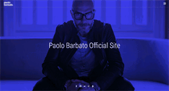 Desktop Screenshot of paolobarbato.com